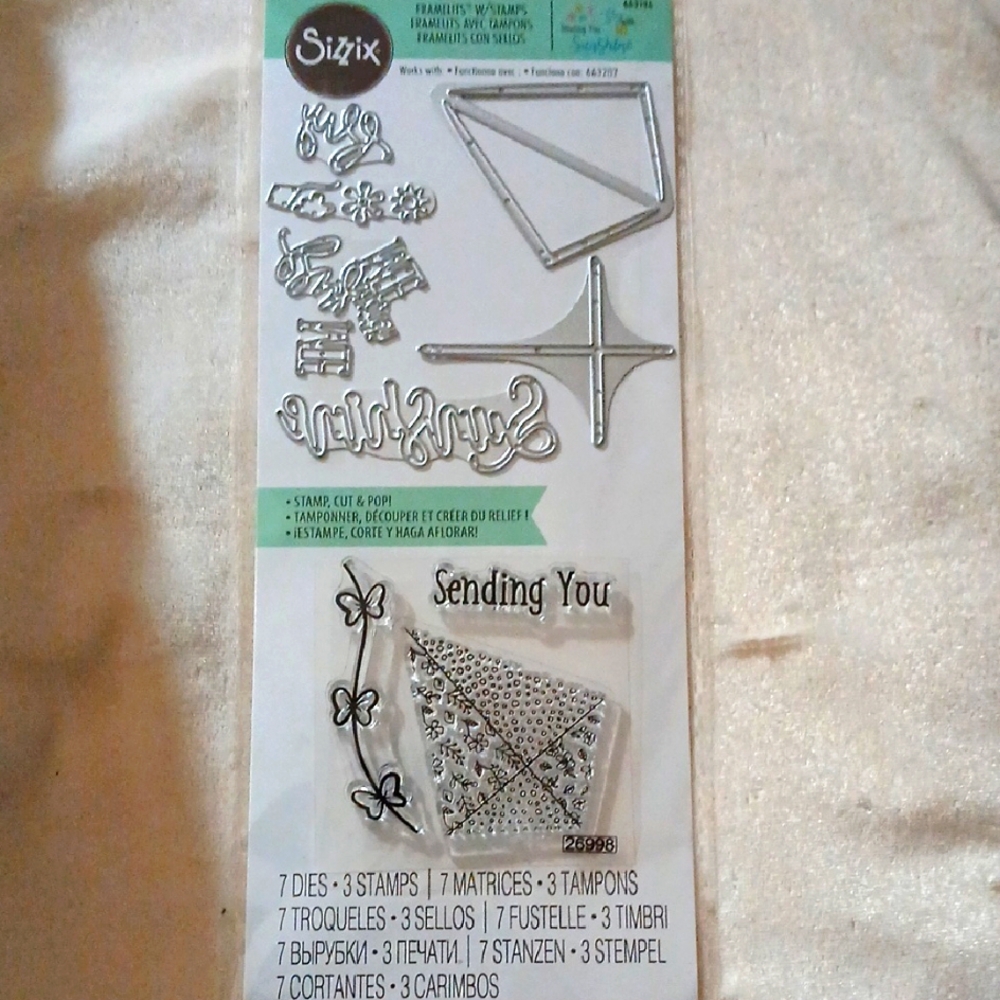 Sizzix Framelits Stamps / Die Set